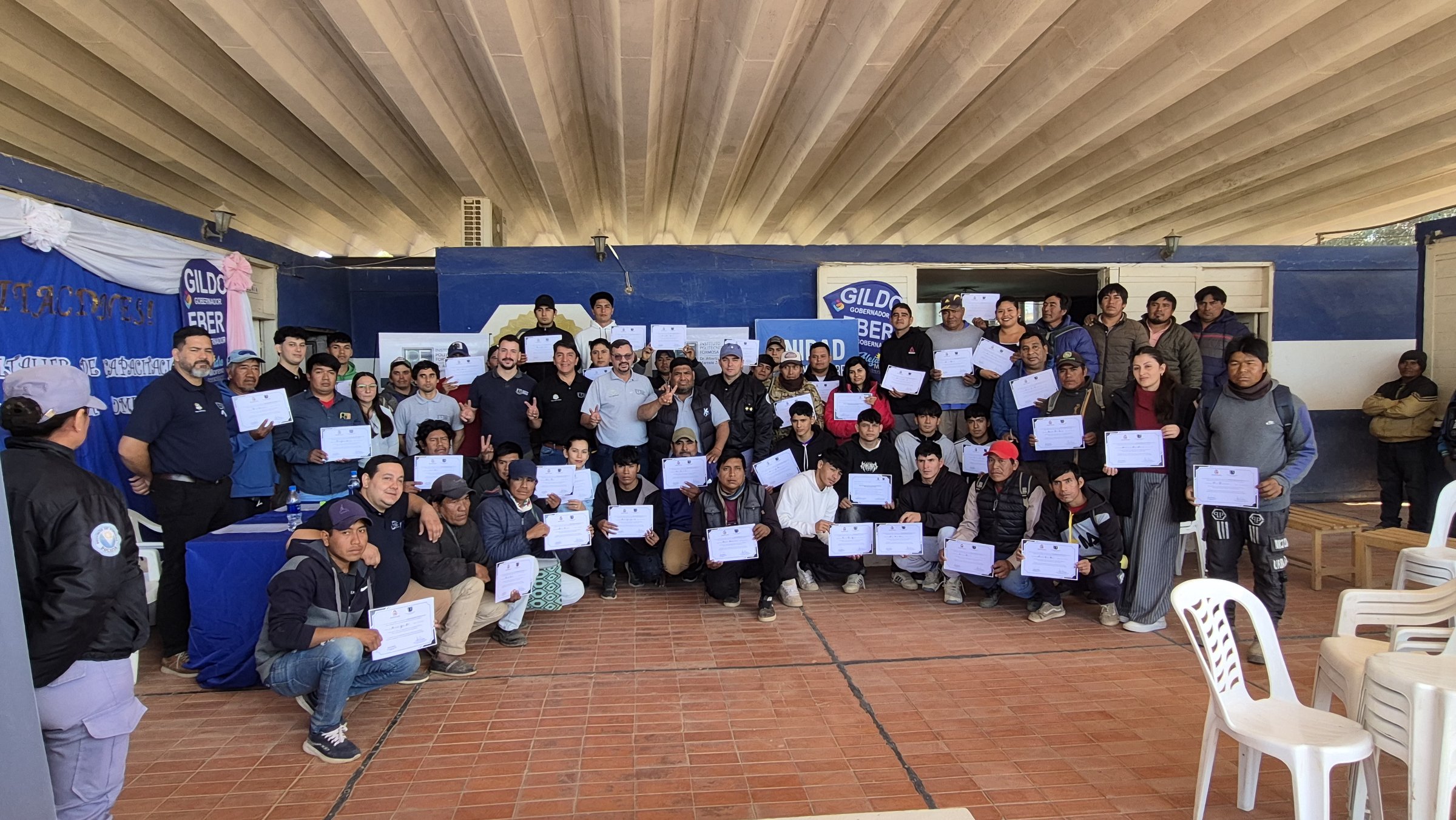 El IPF entregó certificados de capacitación en Instalación Eléctrica Domiciliaria en El Chorro